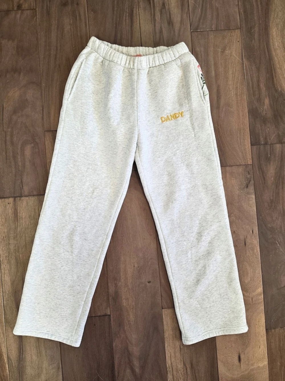 Dandy Worldwide "Gift Giving" Sweatpants in Heather Gray